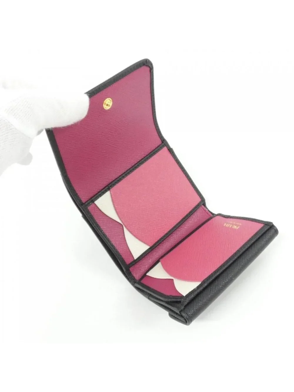 Prada Wallet Gold